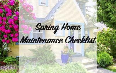 Spring Home Maintenance