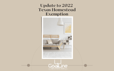 Update for 2022 Texas Homestead Exemption